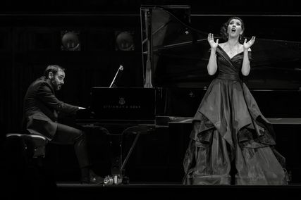 Lisette Oropesa as Soprano and Rubén Fernández Aguirre as Piano in Recital at Nachtigall Artists