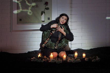 Lisette Oropesa as Rodelinda in Rodelinda at Gran Teatre del Liceu