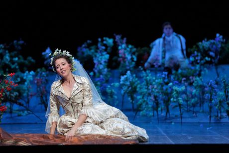 Lisette Oropesa in Marriage of Figaro at the Santa Fe Opera