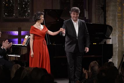 Lisette Oropesa as Soprano and Ludovic Tézier as Baritone in Recital at Gstaad New Year Music Festival