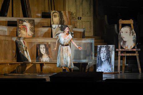 Lisette Oropesa as Elvira in Bellini I Puritani at the Metropolitan Opera