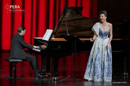 Lisette Oropesa as Soprano and Rubén Fernández Aguirre as Piano in Recital at Hungarian State Opera