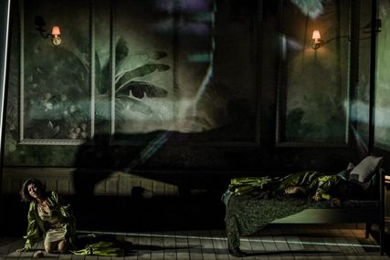 Lisette Oropesa as Violetta Valery in La traviata at Greek National Opera