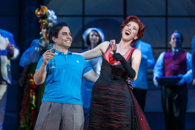 Lisette Oropesa and Javier Abreu at 