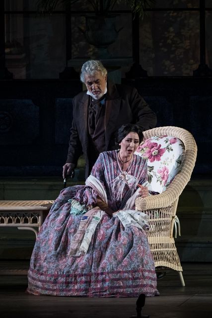Lisette Oropesa and Placido Domingo