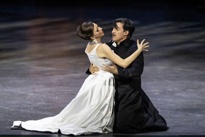 Lisette Oropesa and Charles Castronovo at 