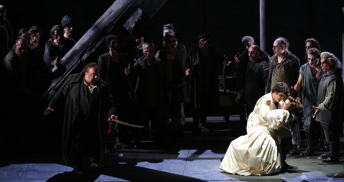 Lisette Oropesa and Fabio Sartori at 